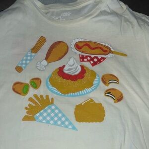 Living Fully Co Fried Everything Tee Shirt